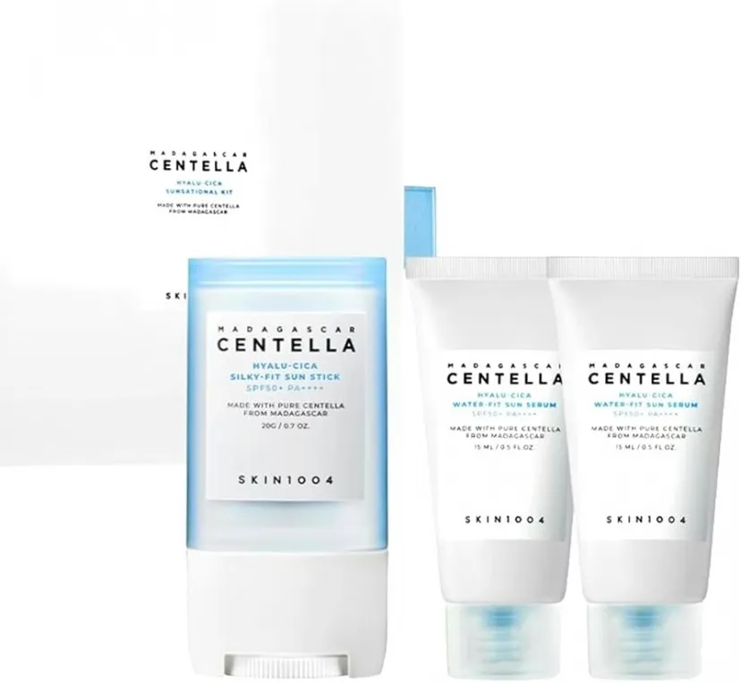 SKIN1004 Madagascar Centella Hyalu-Cica Sunsational Kit 4Pcs