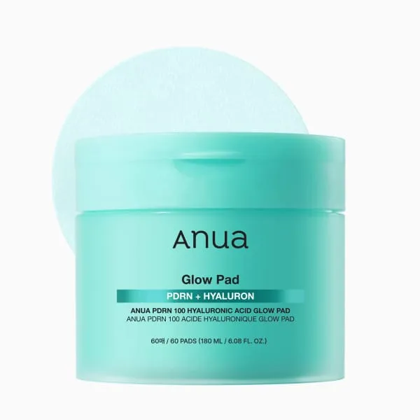 ANUA PDRN 100 HYALURONIC ACID GLOW PAD 180ml (60EA)