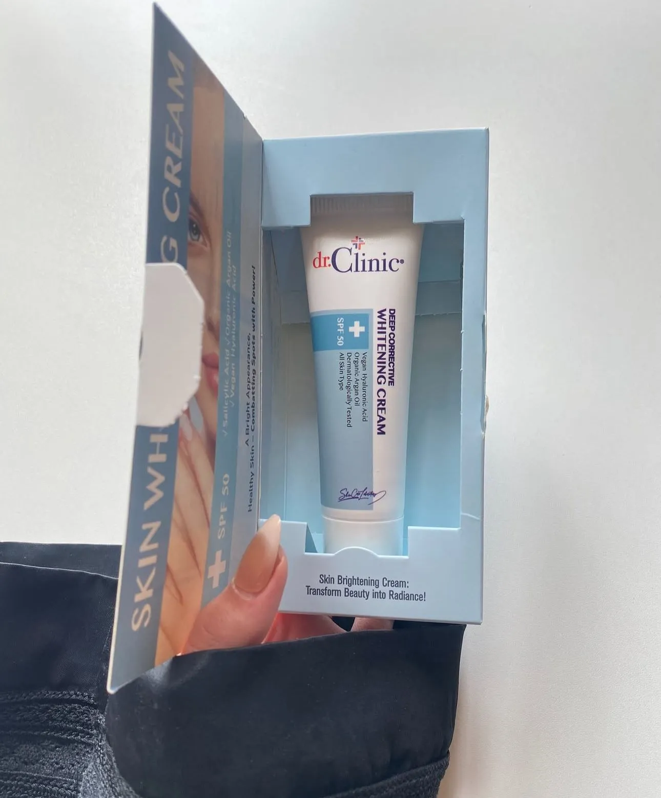 كريم التبييض العميق للتصحيح العميق من دكتور كلينك، 50 مل