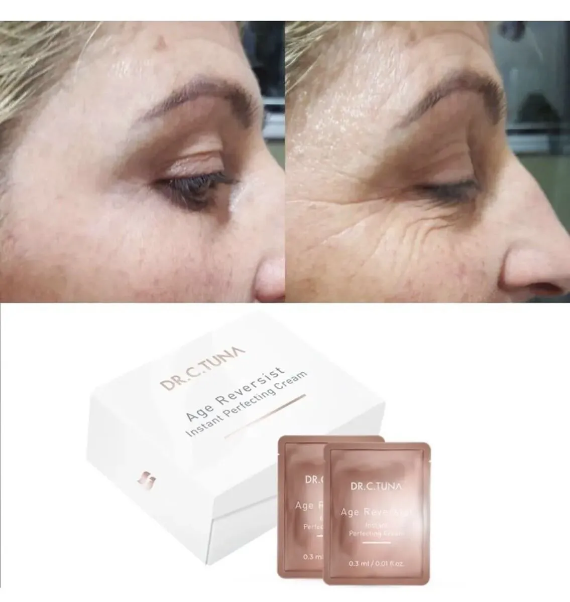 كريم المقاوم للشيخوخة 30 قطعة من مجموعة دكتور سي تونا 0.3 مل لكل قطعة