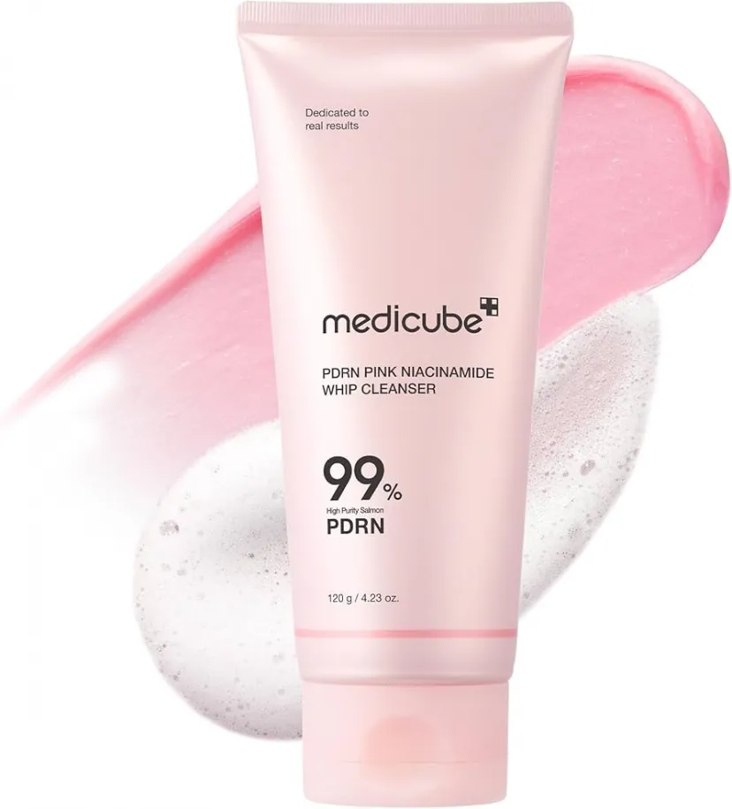 Medicube PDRN Pink Niacineamide Whip Cleanser 120G