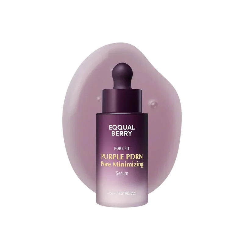 سيروم إيكوال بيري Purple PDRN لتقليص المسام 30 مل